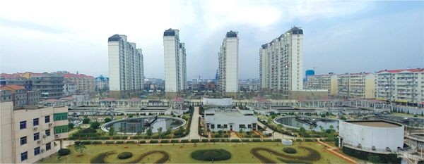 江西最大污水處理廠——南昌朝陽(yáng)污水處理廠二期工程（省、市優(yōu)良工程，獲滕王閣杯）